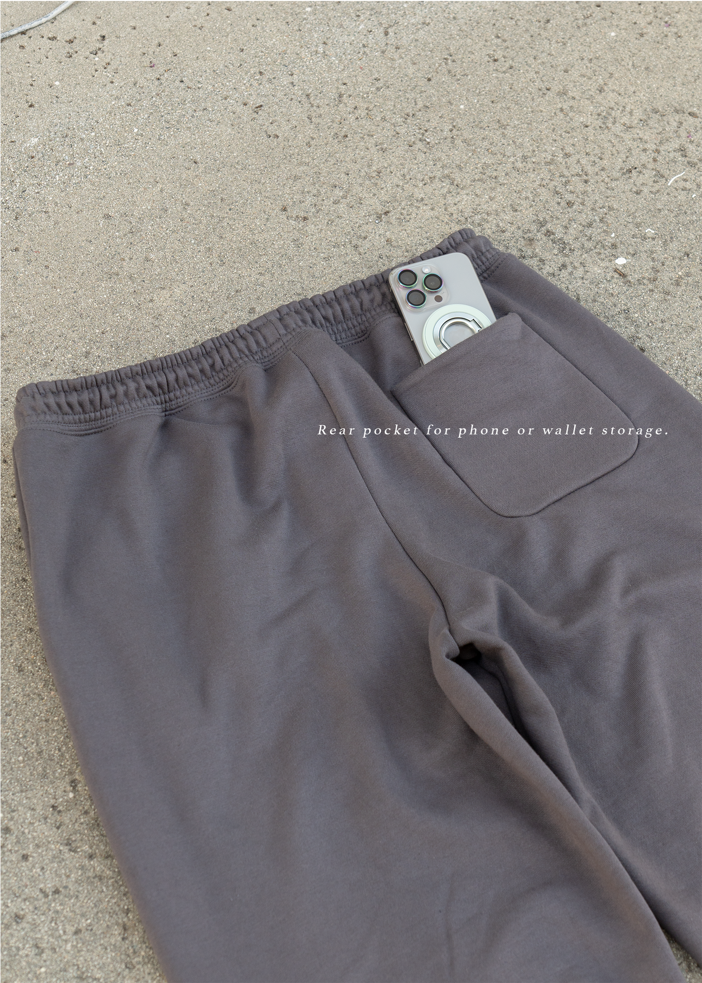 Charcoal Hoodie Set