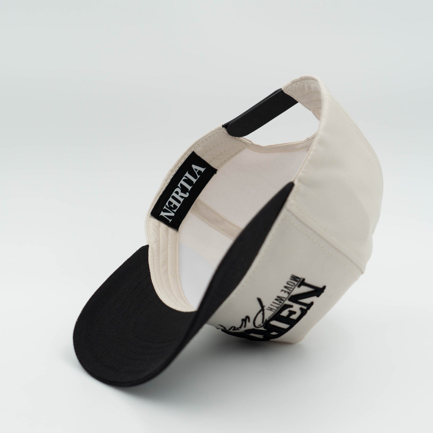 Move With Purpose Snapback (Black & Crème)