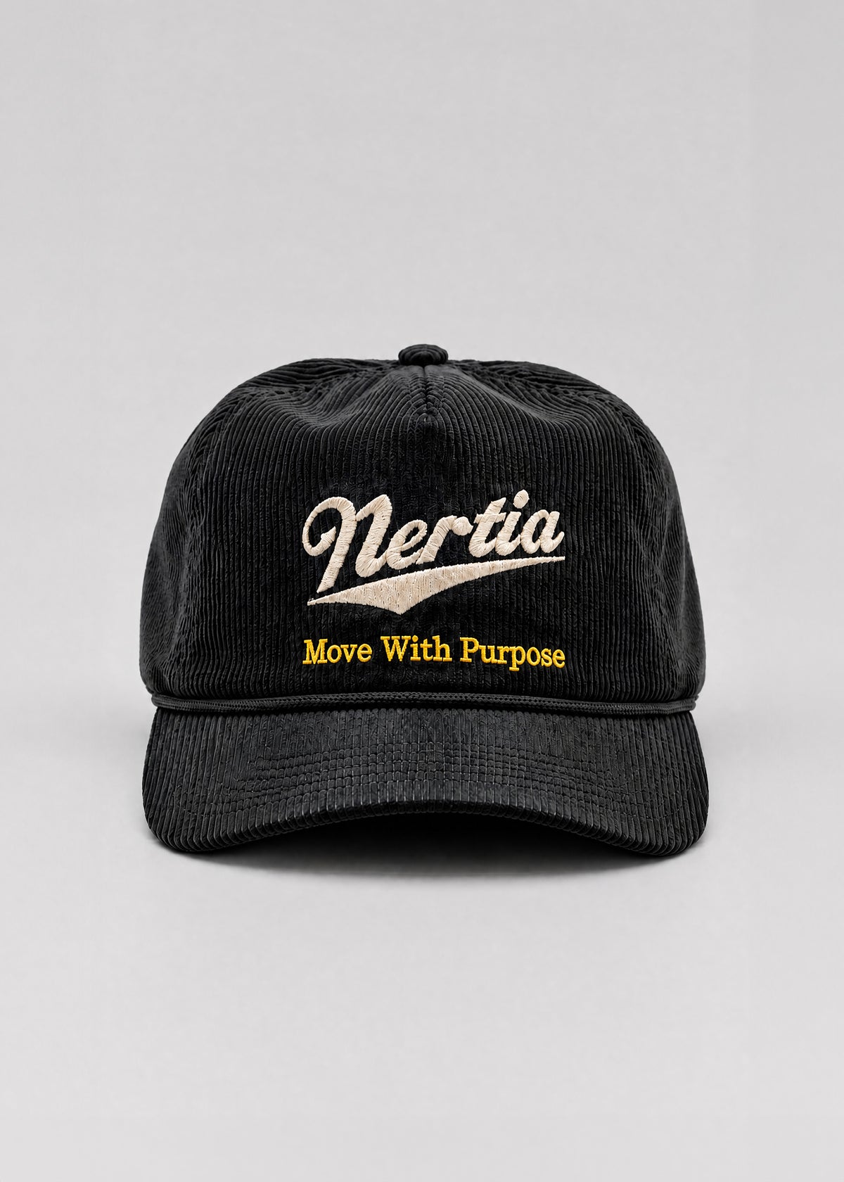Purpose Corduroy Snapback [Black]