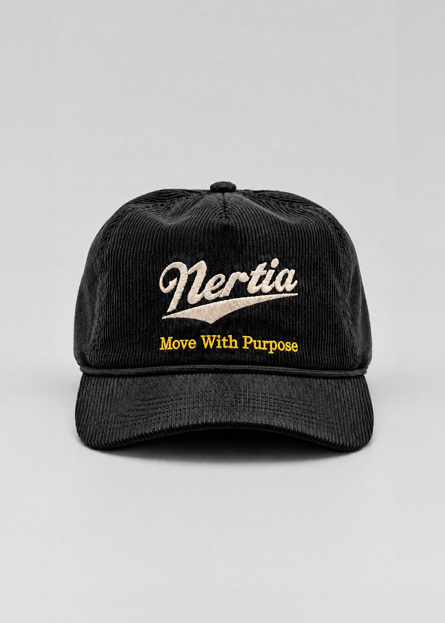 Purpose Corduroy Snapback [Black]
