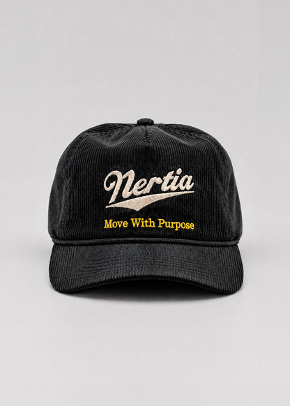 Purpose Corduroy Snapback [Black]