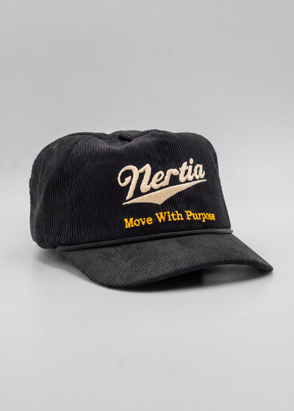 Purpose Corduroy Snapback [Black]