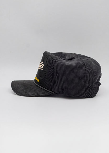 Purpose Corduroy Snapback [Black]