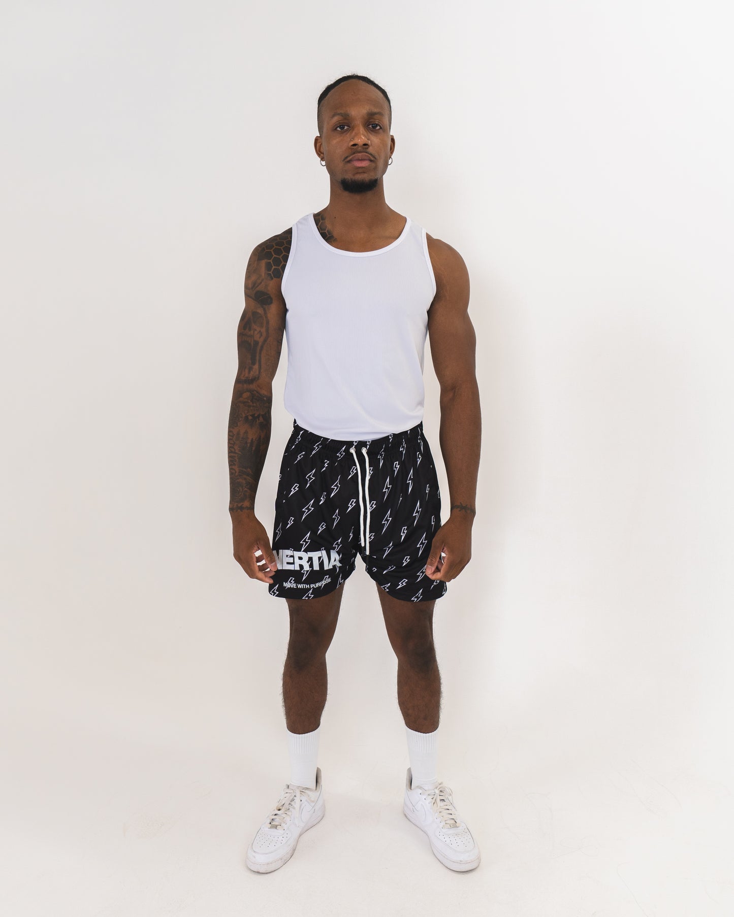 Bolt Shorts - Black