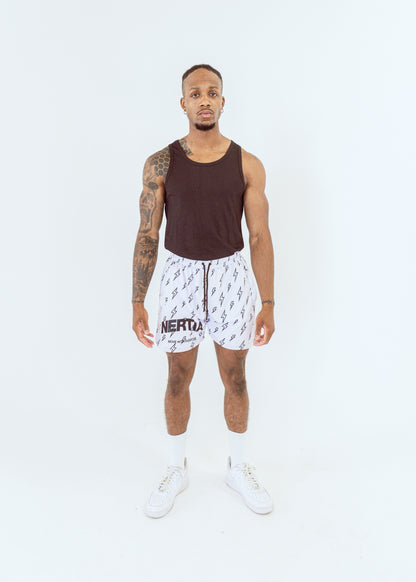 Bolt Shorts - White