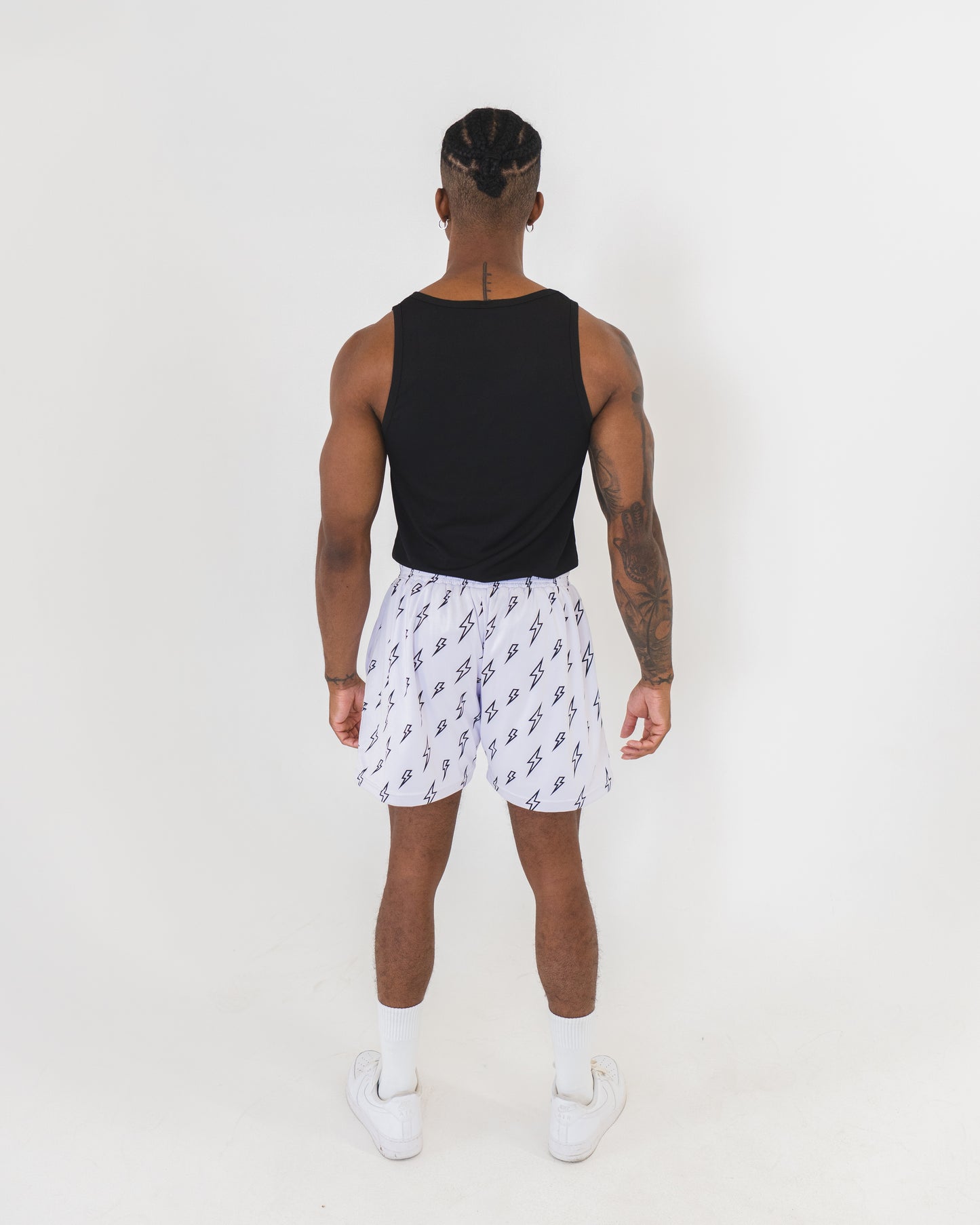 Bolt Shorts - White