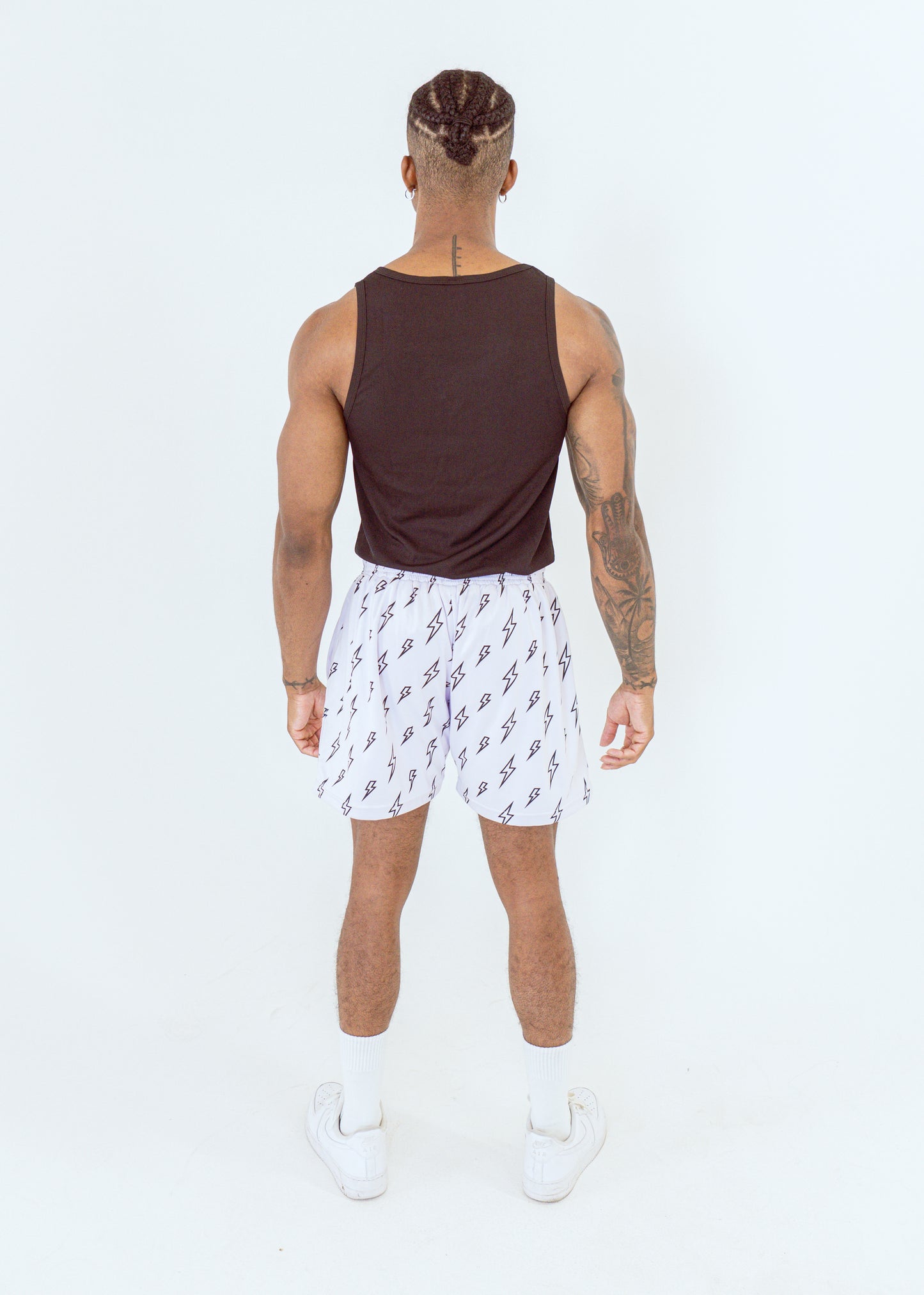 Bolt Shorts - White