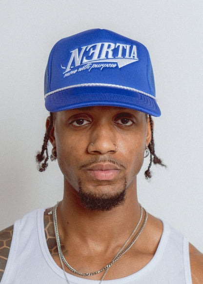 Move With Purpose™ Trucker Hat - Royal Blue