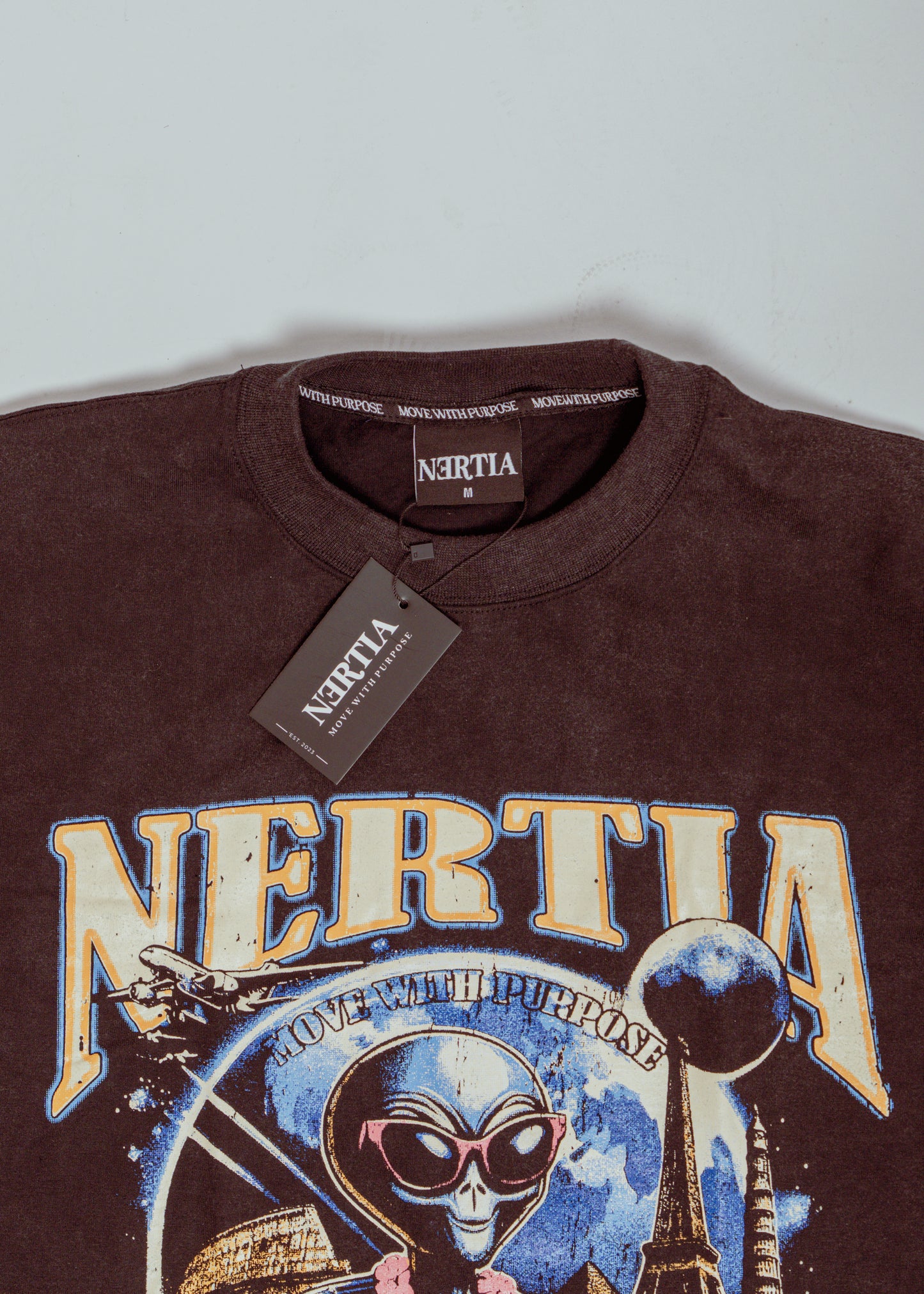 NERTIAN Tee - Acid Wash OVERSIZED