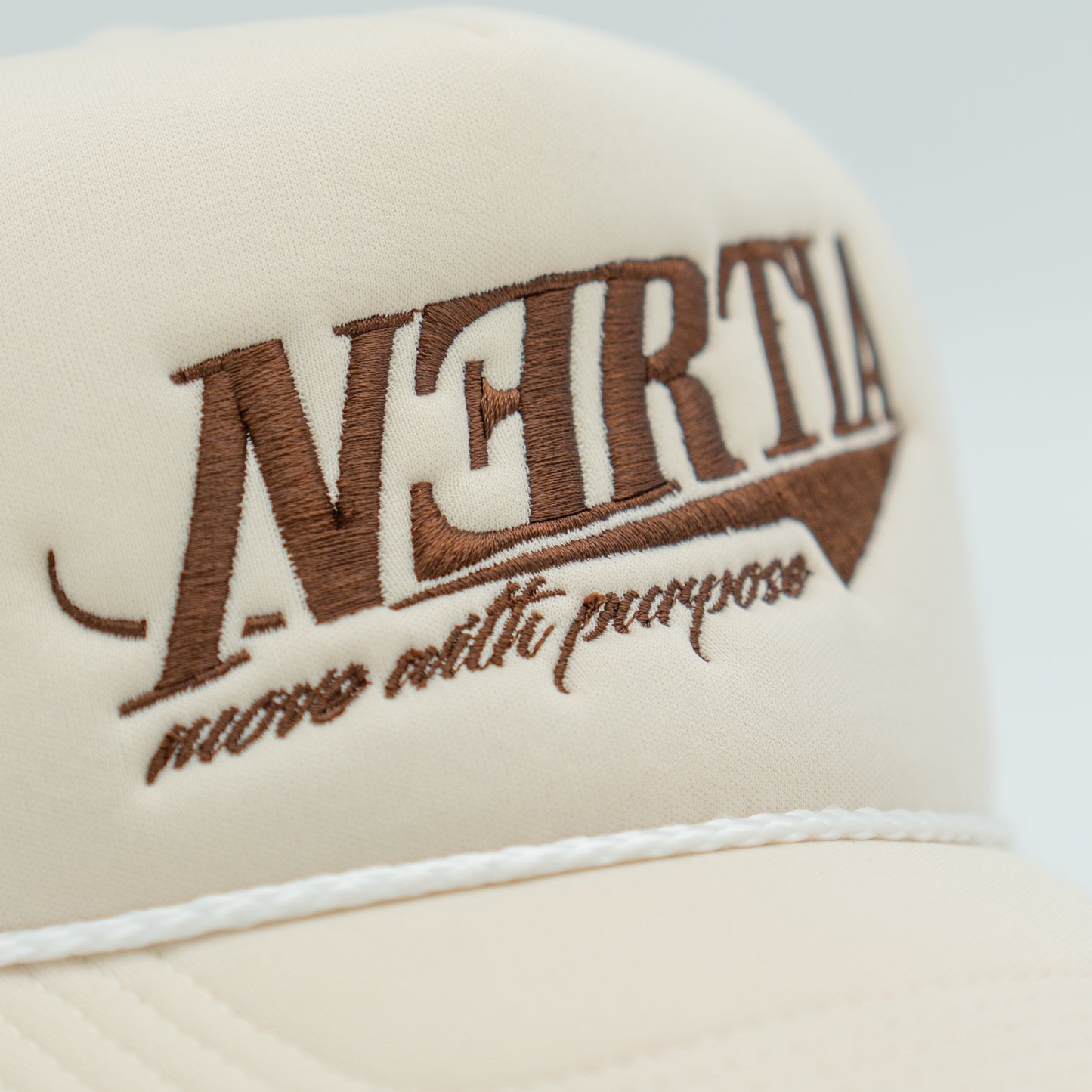 Move With Purpose™ Trucker Hat - Crème