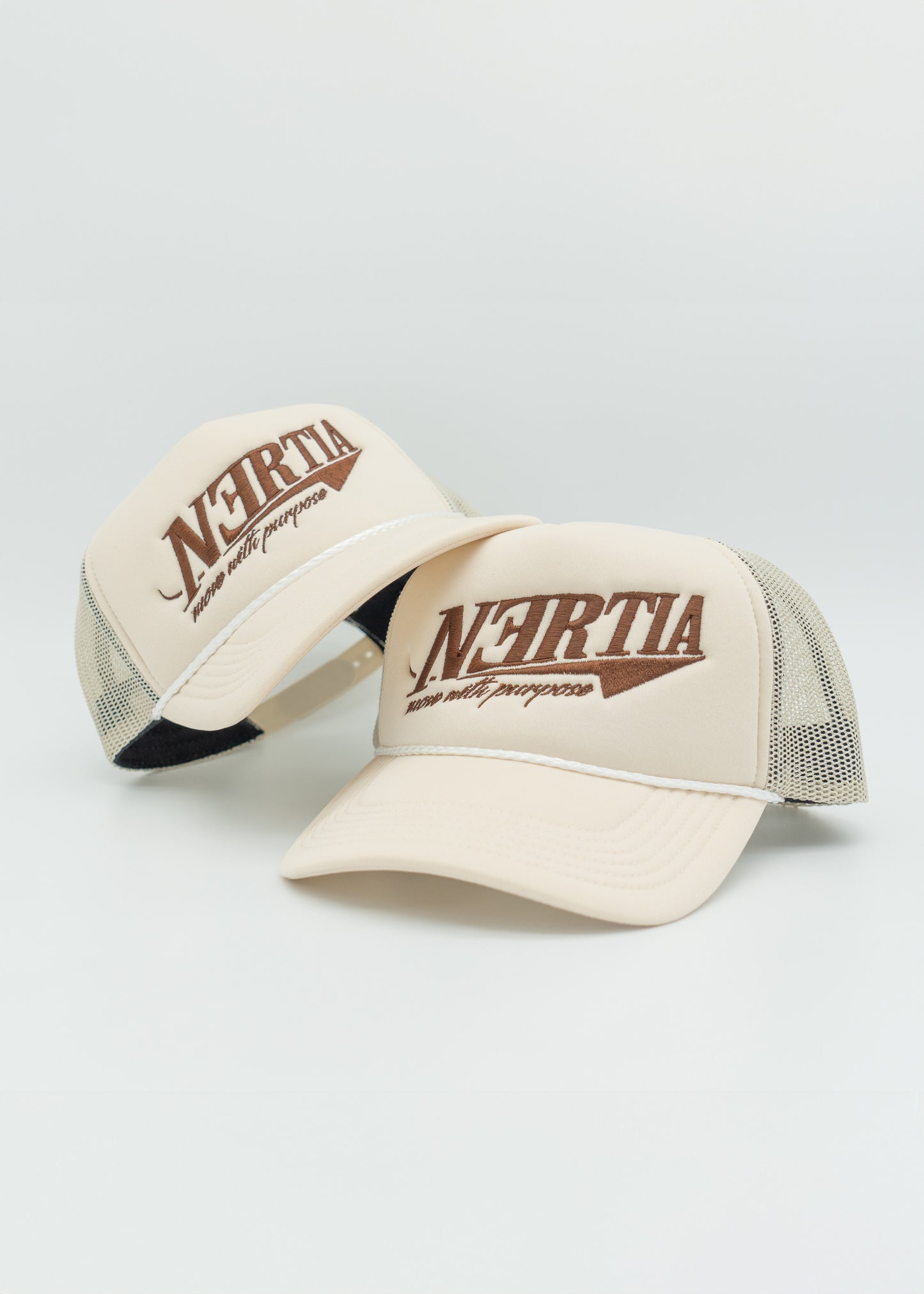 Move With Purpose™ Trucker Hat - Crème