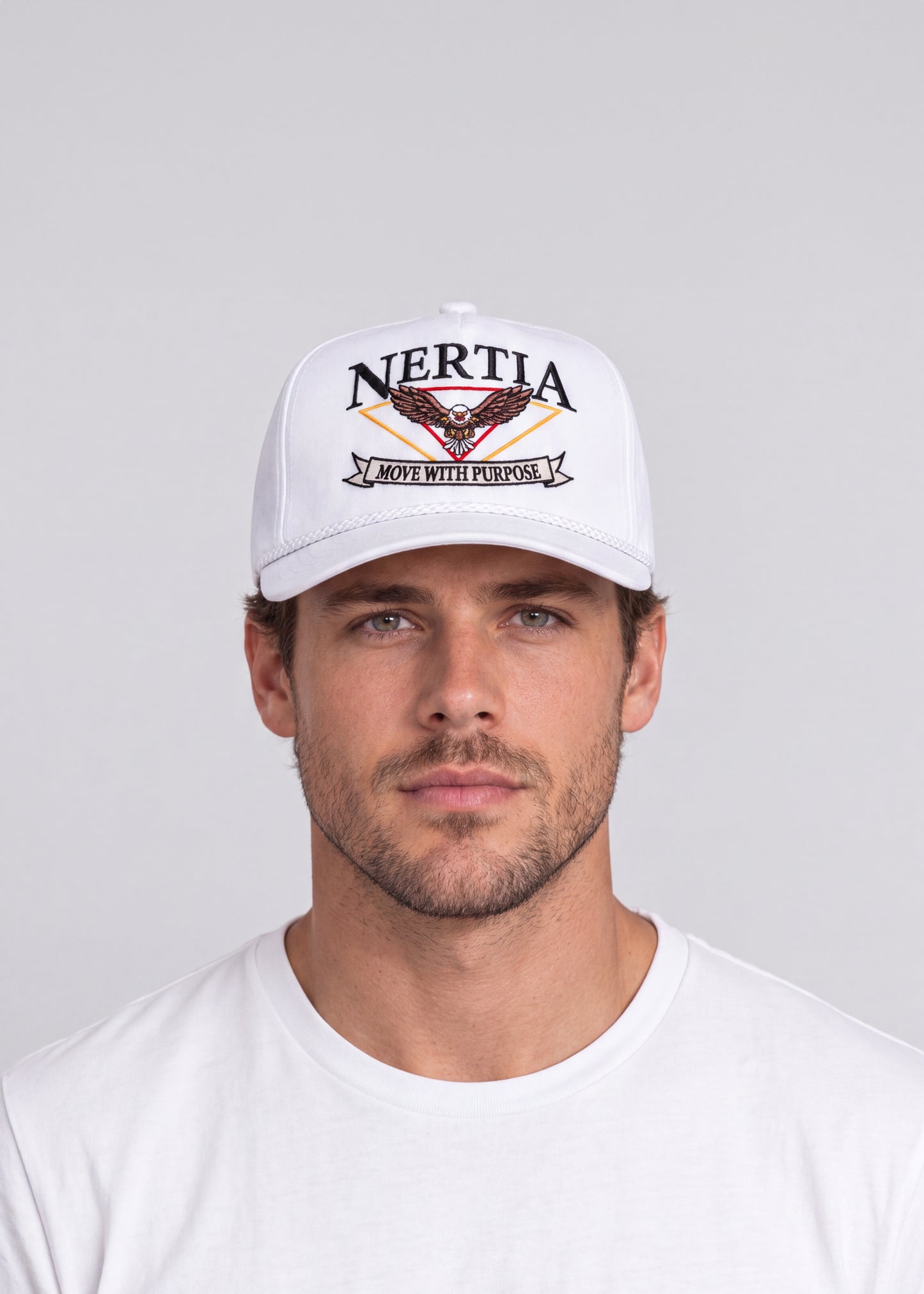 Eagle Vintage Snapback [White]