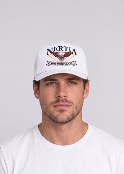 Eagle Vintage Snapback [White]