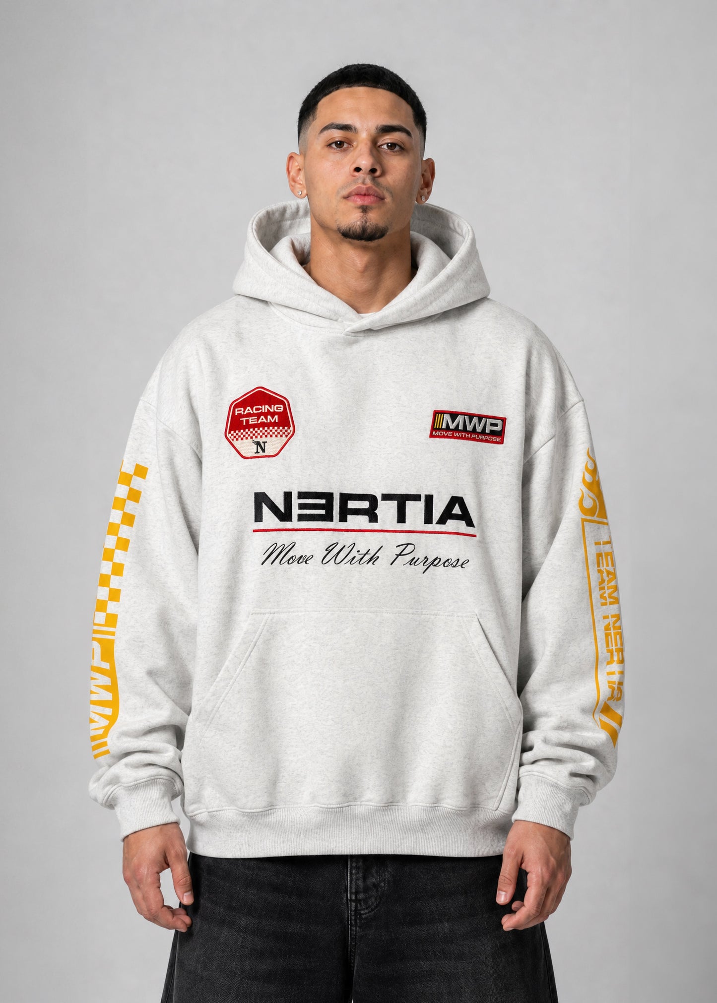 Racing Hoodie [White]