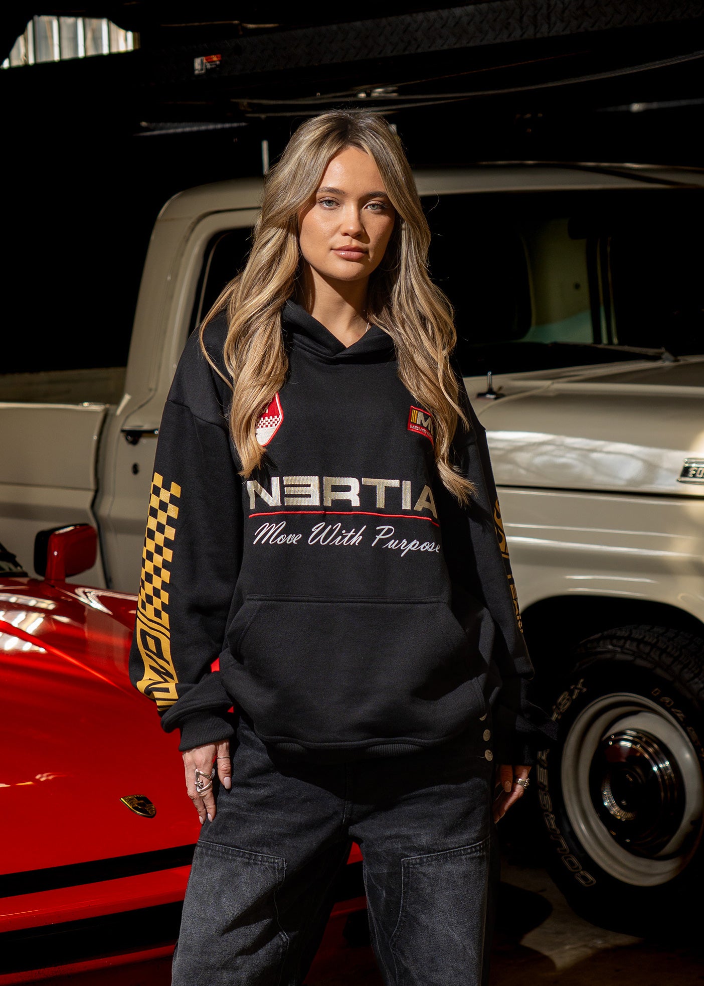 Racing Hoodie [Black] – NERTIA