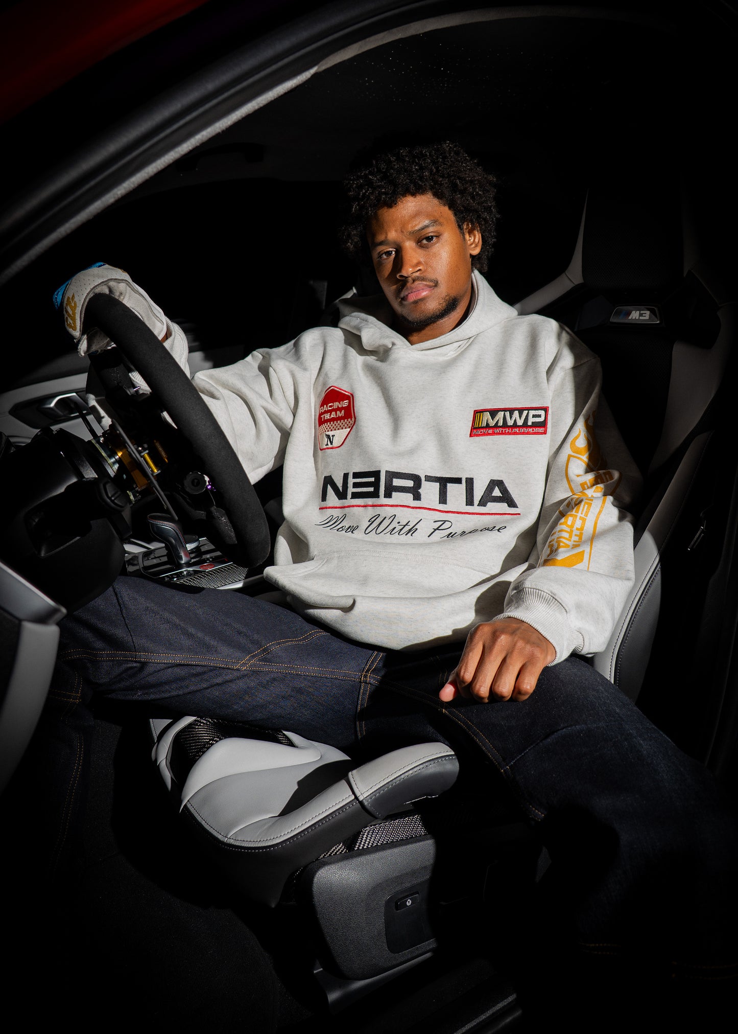 Racing Hoodie [White]