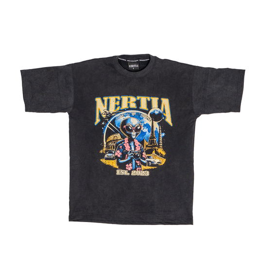 NERTIAN Tee - Acid Wash OVERSIZED