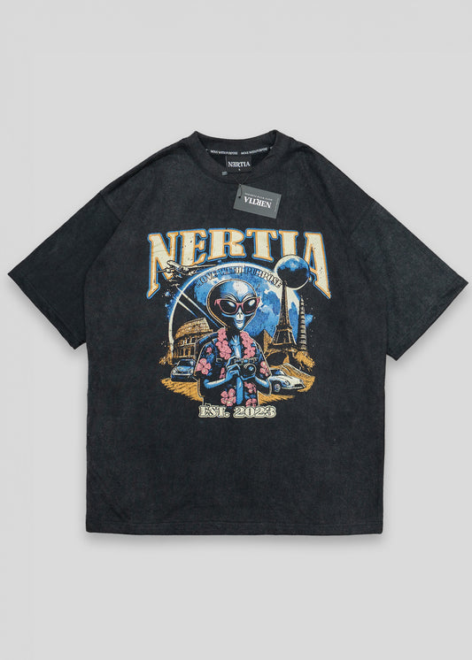 NERTIAN Tee - Acid Wash OVERSIZED