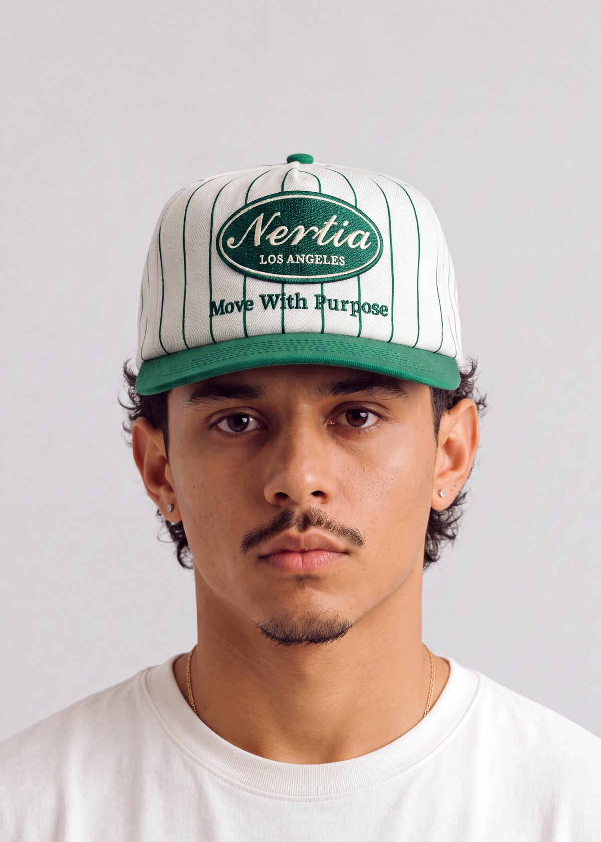 Pinstripe Snapback [GREEN]