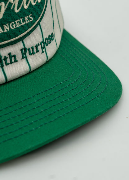 Pinstripe Snapback [GREEN]