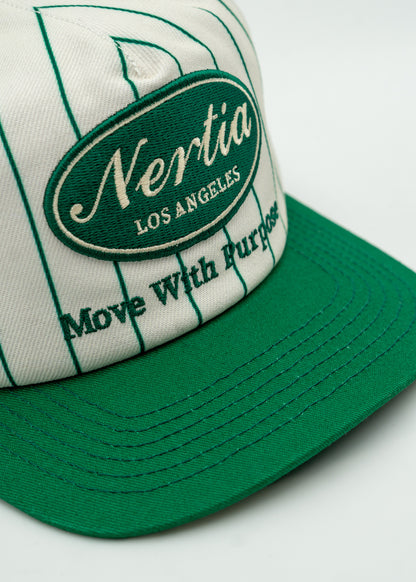 Pinstripe Snapback [GREEN]
