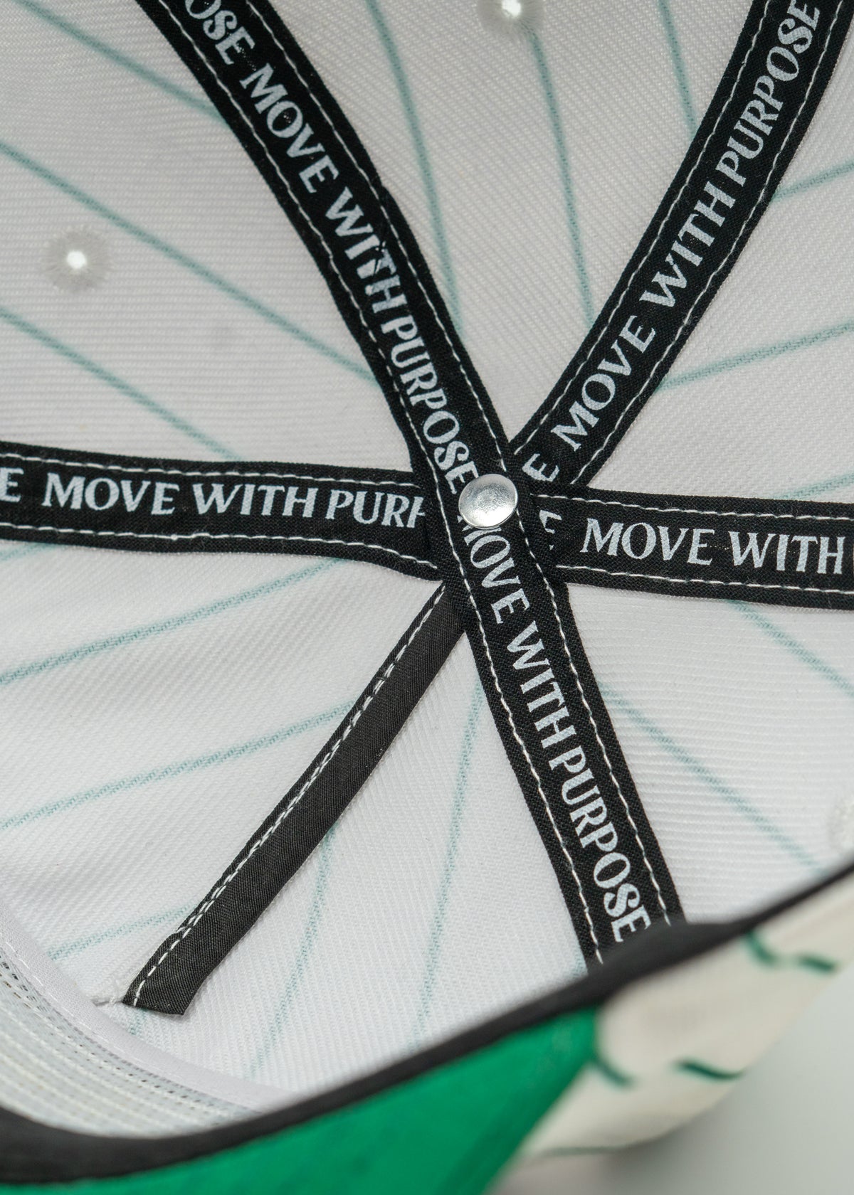 Pinstripe Snapback [GREEN]