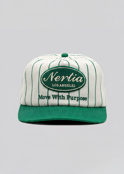 Pinstripe Snapback [GREEN]