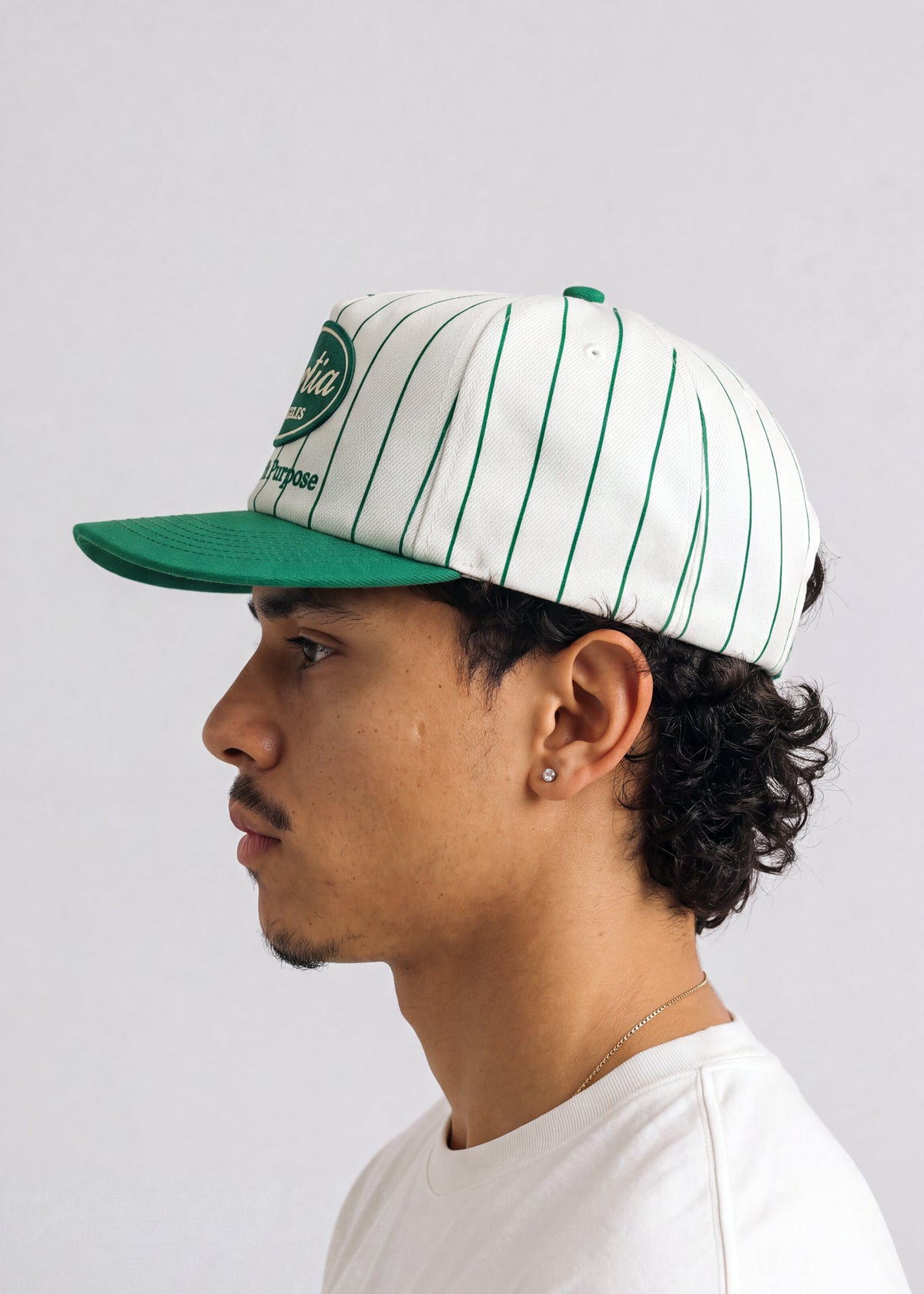 Pinstripe Snapback [GREEN]
