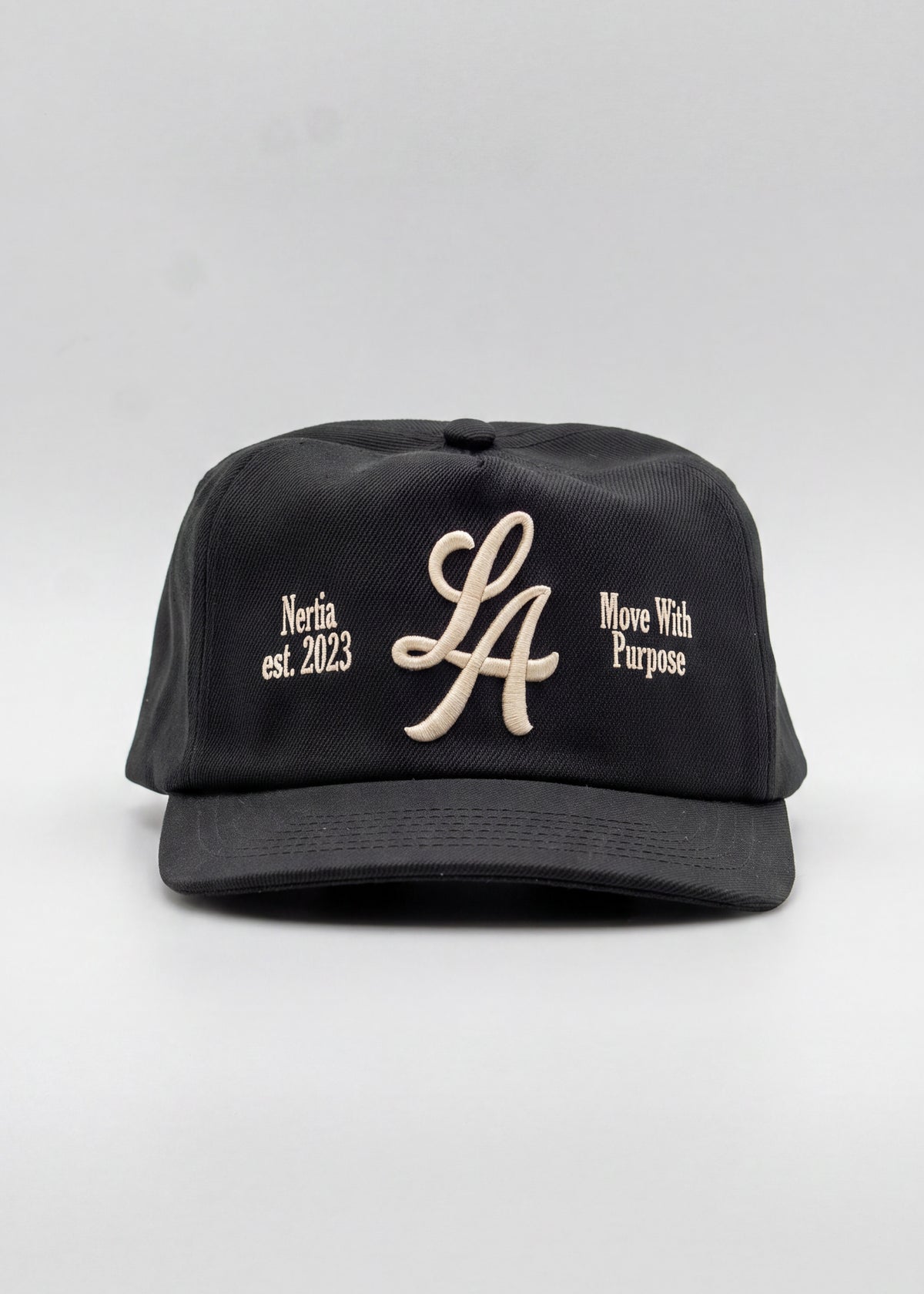 LA Script Snapback [Black]
