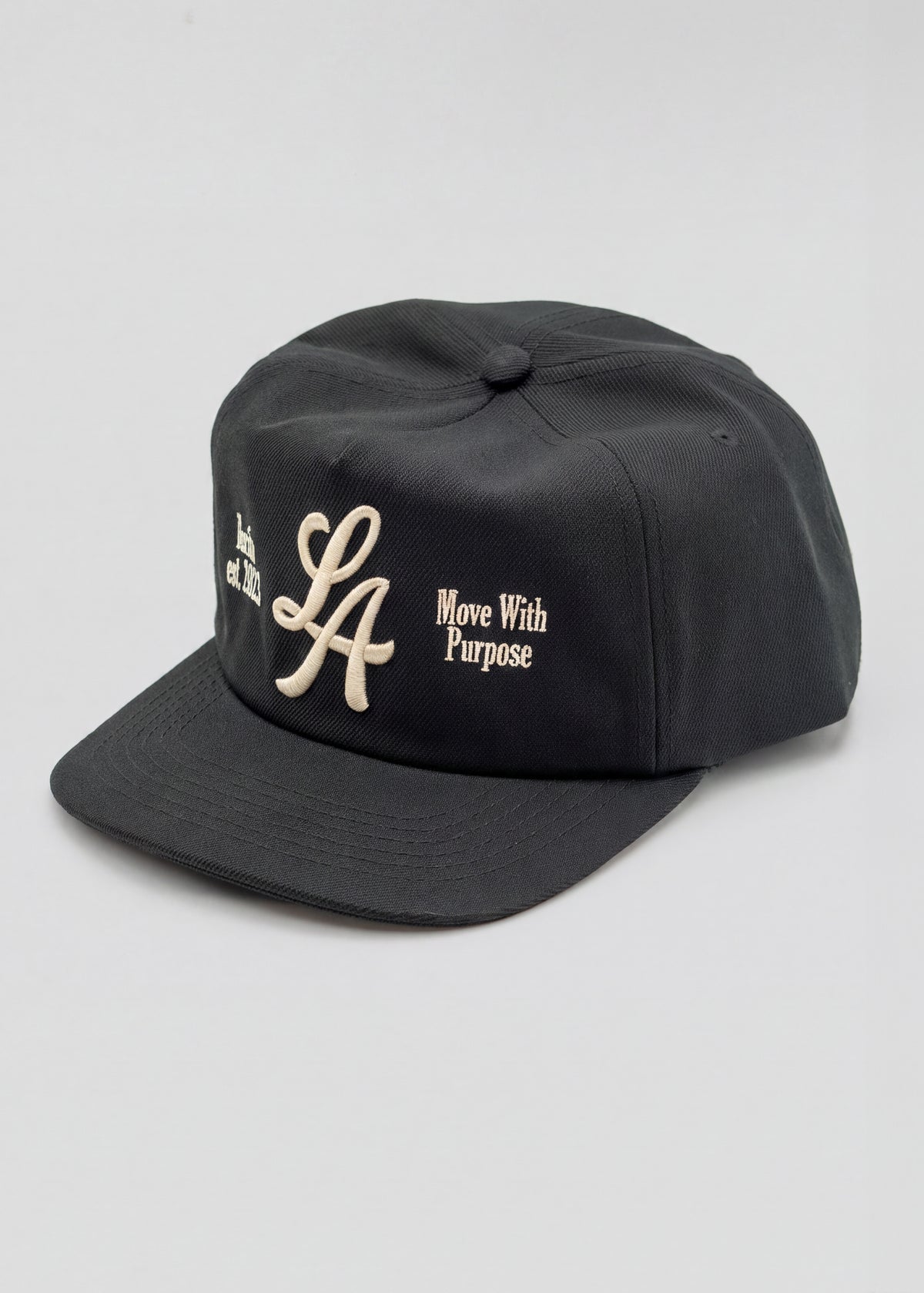 LA Script Snapback [Black]