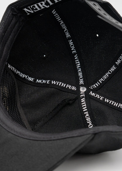 LA Script Snapback [Black]