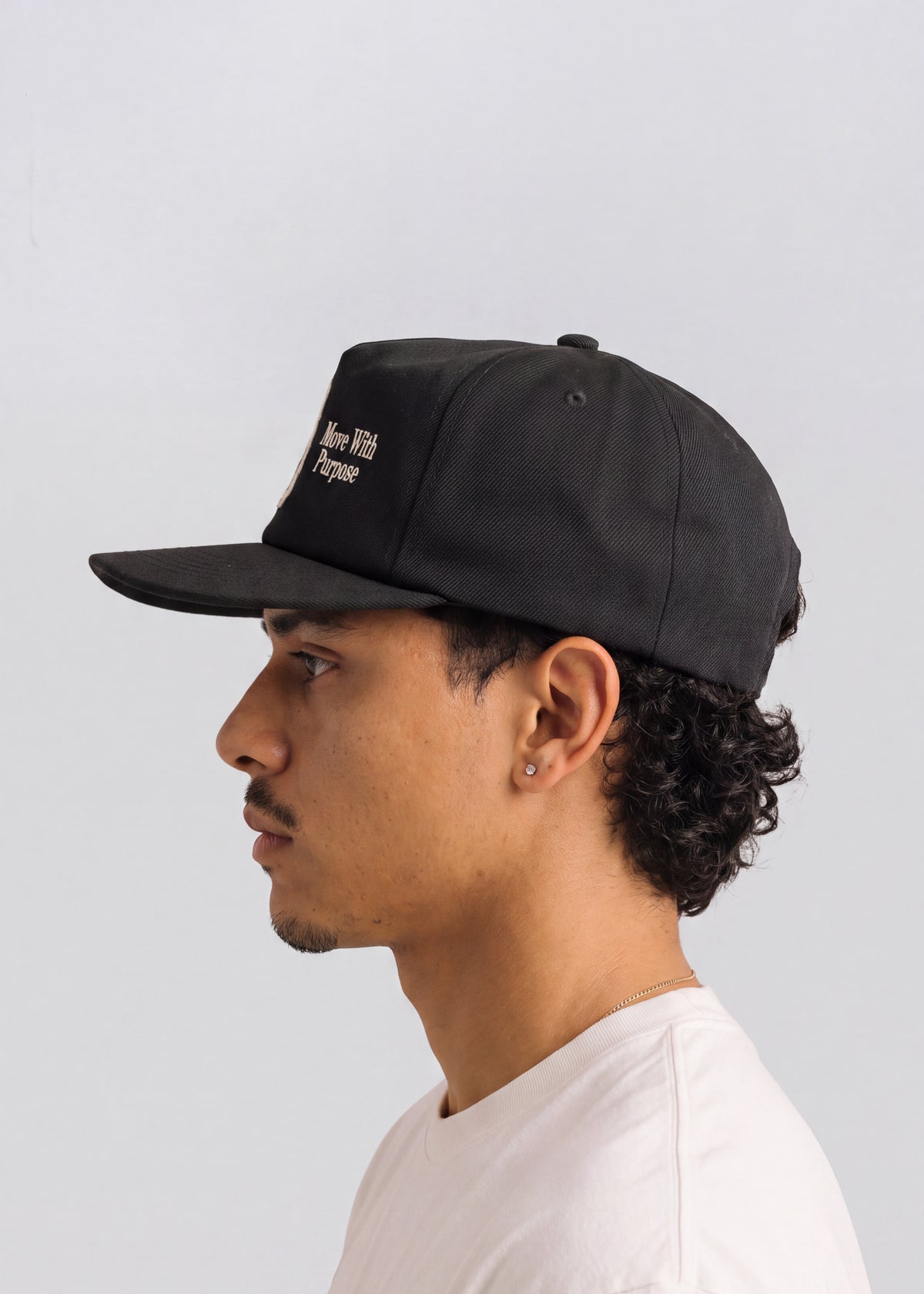 LA Script Snapback [Black]